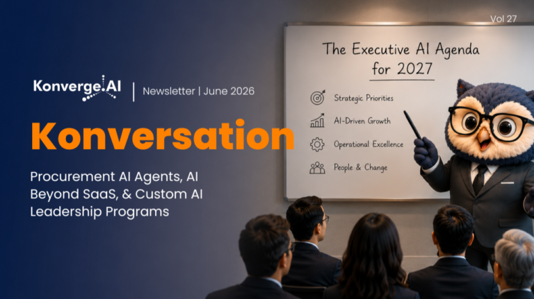 Procurement AI Agents, AI Beyond SaaS, & Custom AI Leadership Programs