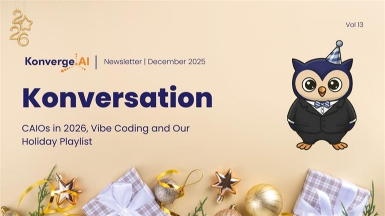 CAIOs in 2026, Vibe Coding and Our Holiday Playlist